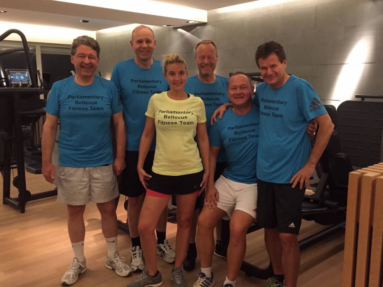 Parliamentary Bellevue Fitness Team